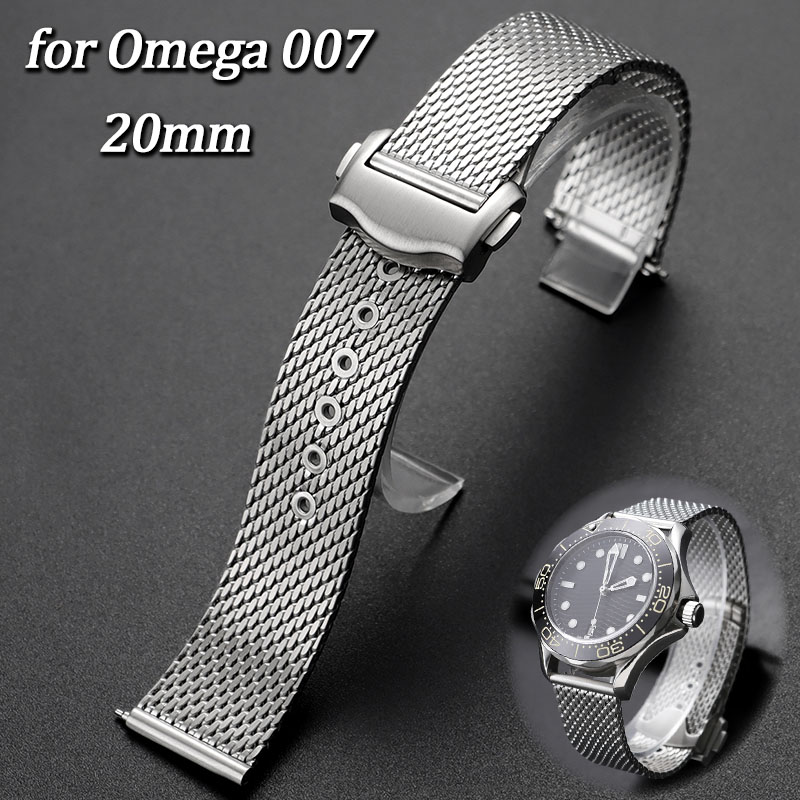 20mm Stainless Steel Mesh Watc - đánh giá và giá Omega Watch Seamaster