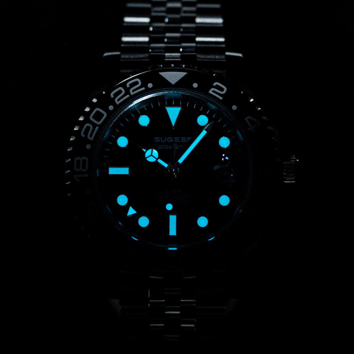 Sugess GMT Diving Watch of Men - đánh giá và giá Rolex Watch Submariner