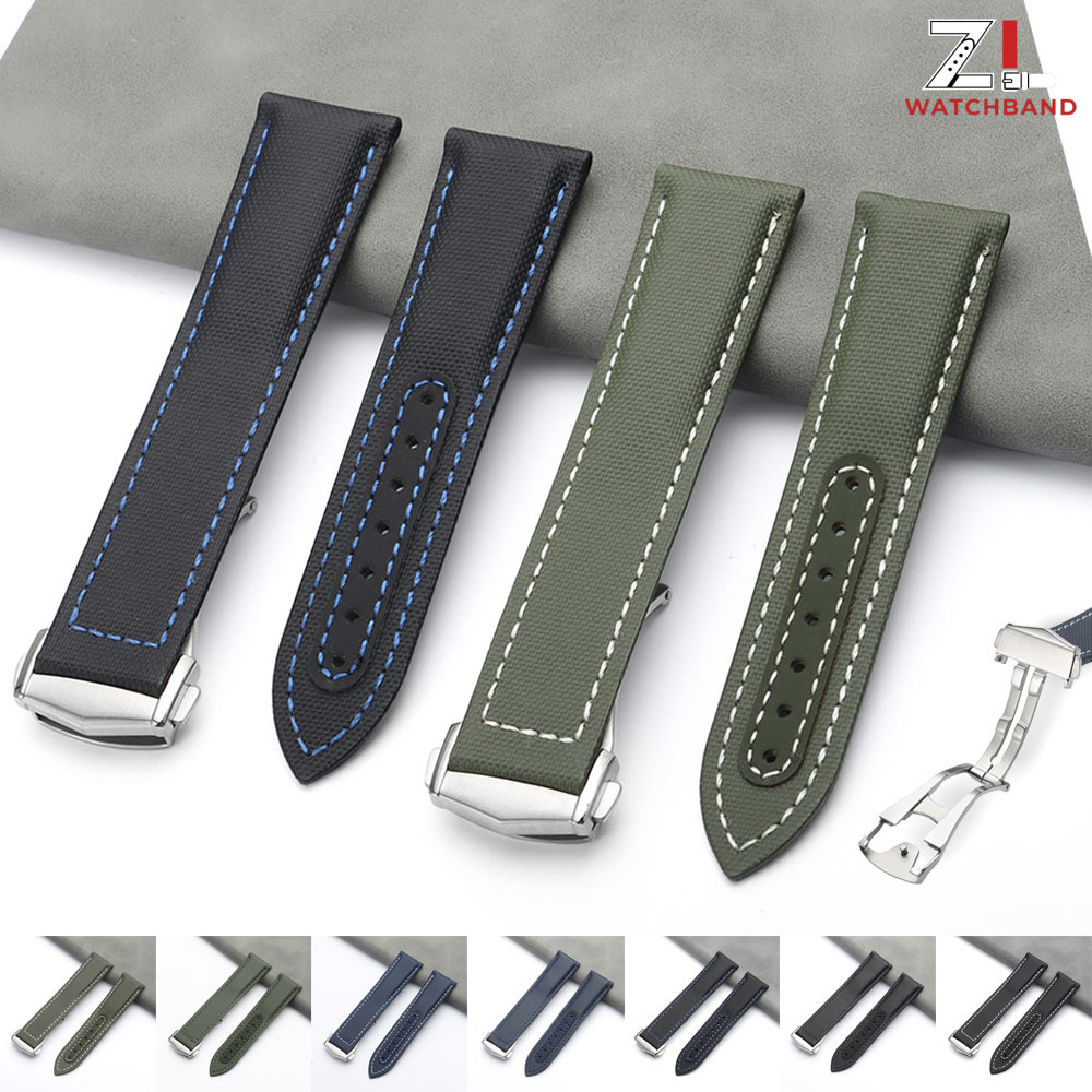 20mm 21mm 22mm Nylon Sailcloth - đánh giá và giá Omega Watch Speedmaster