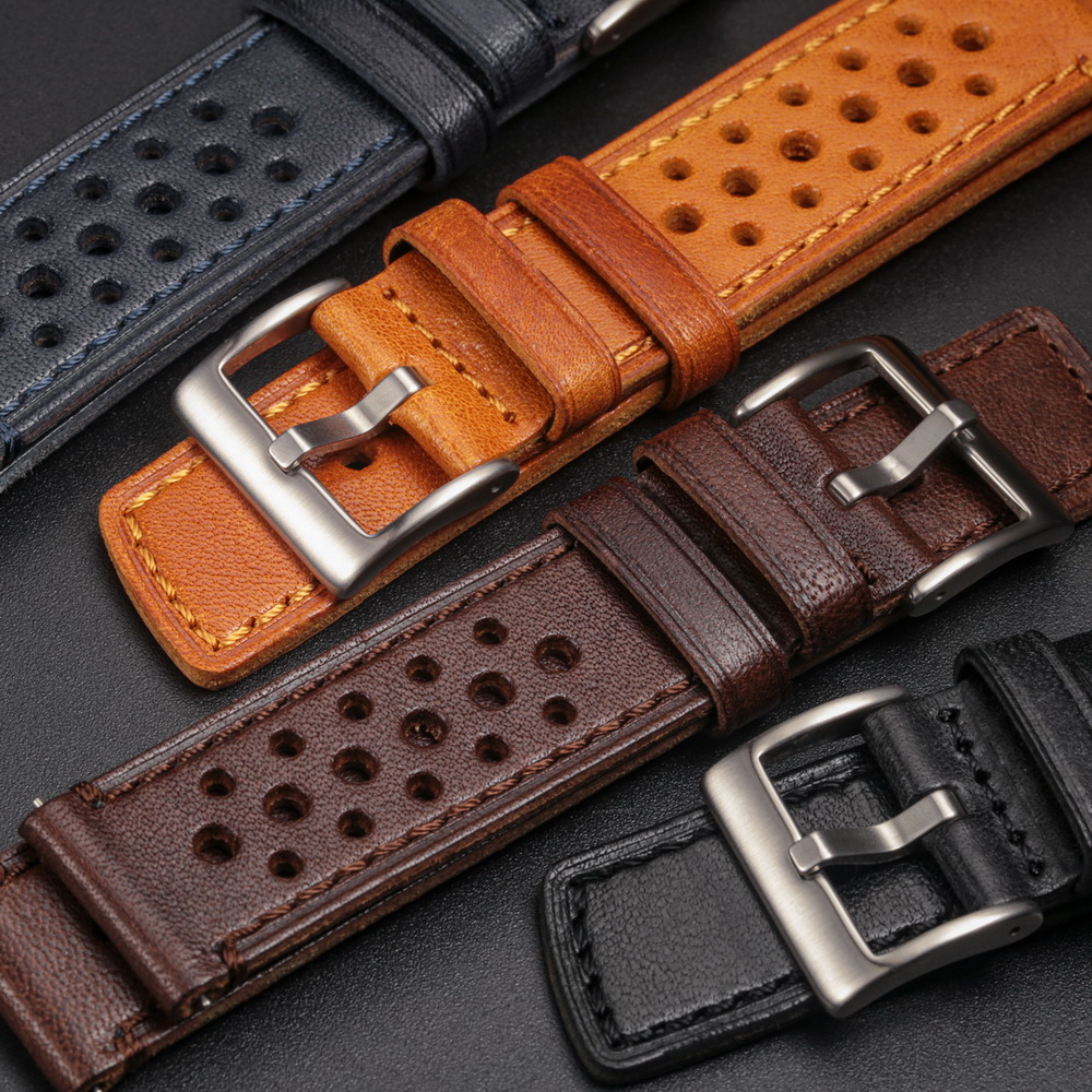 Hemsut Cowhide Watch Band Quic - đánh giá và giá Nato Strap Nylon